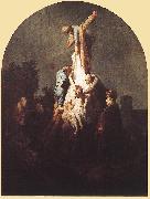 REMBRANDT Harmenszoon van Rijn Deposition from the Cross fgu Spain oil painting reproduction